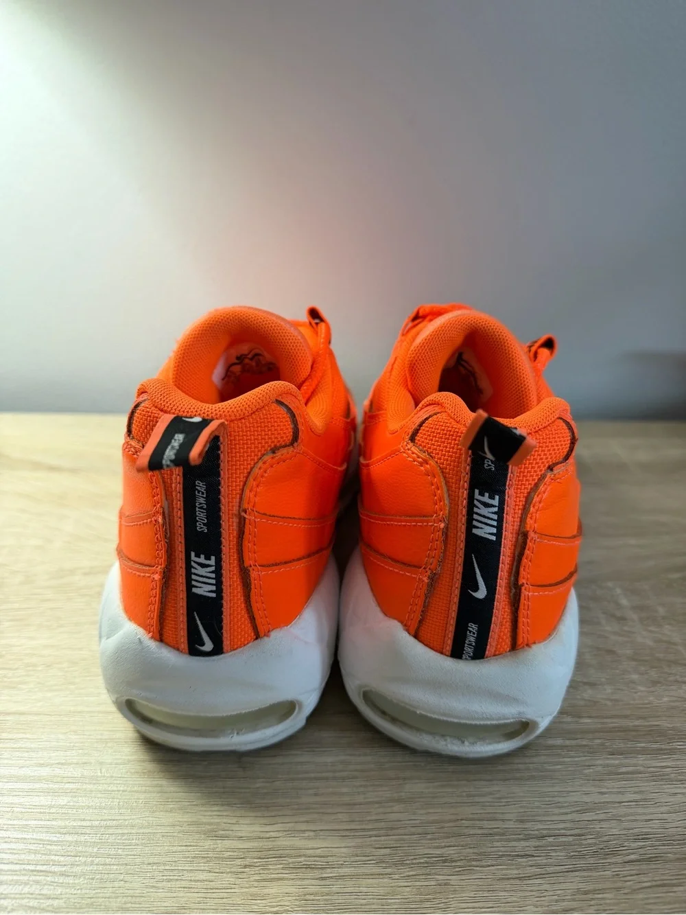 Nike Orange Air Max Sneakers - Orange